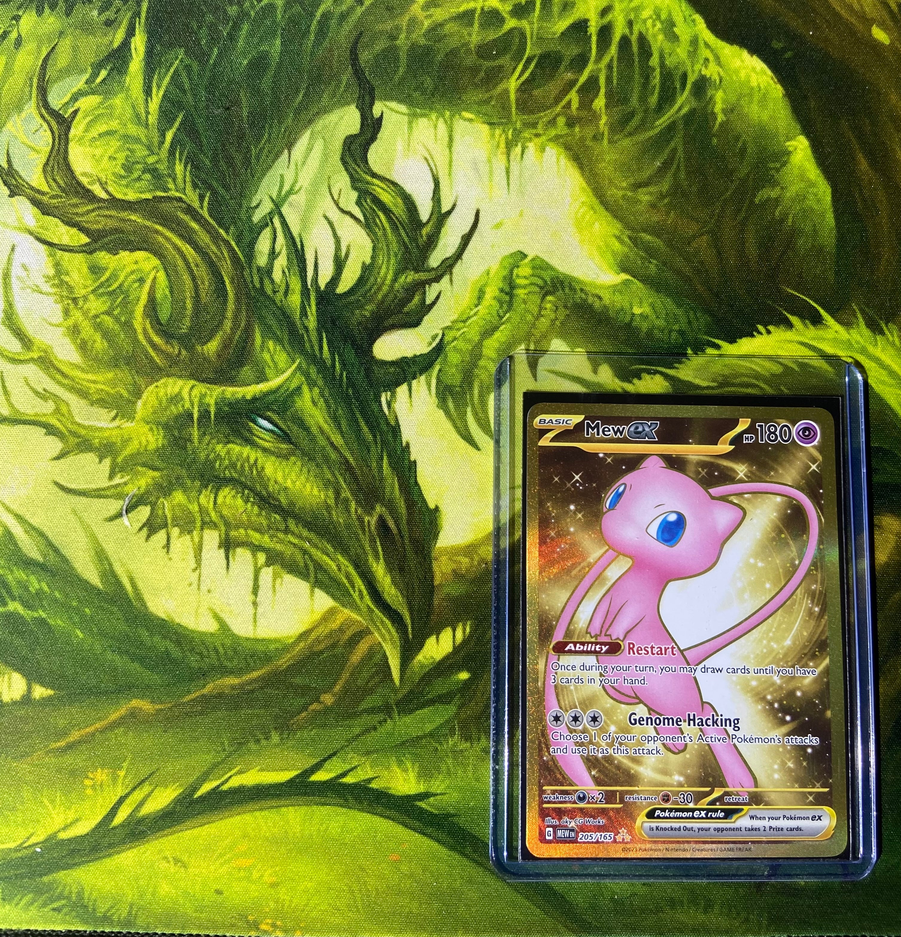 Mew ex 205/165 – Scarlet & Violet 151 Special Illustration Rare Pokémon Card