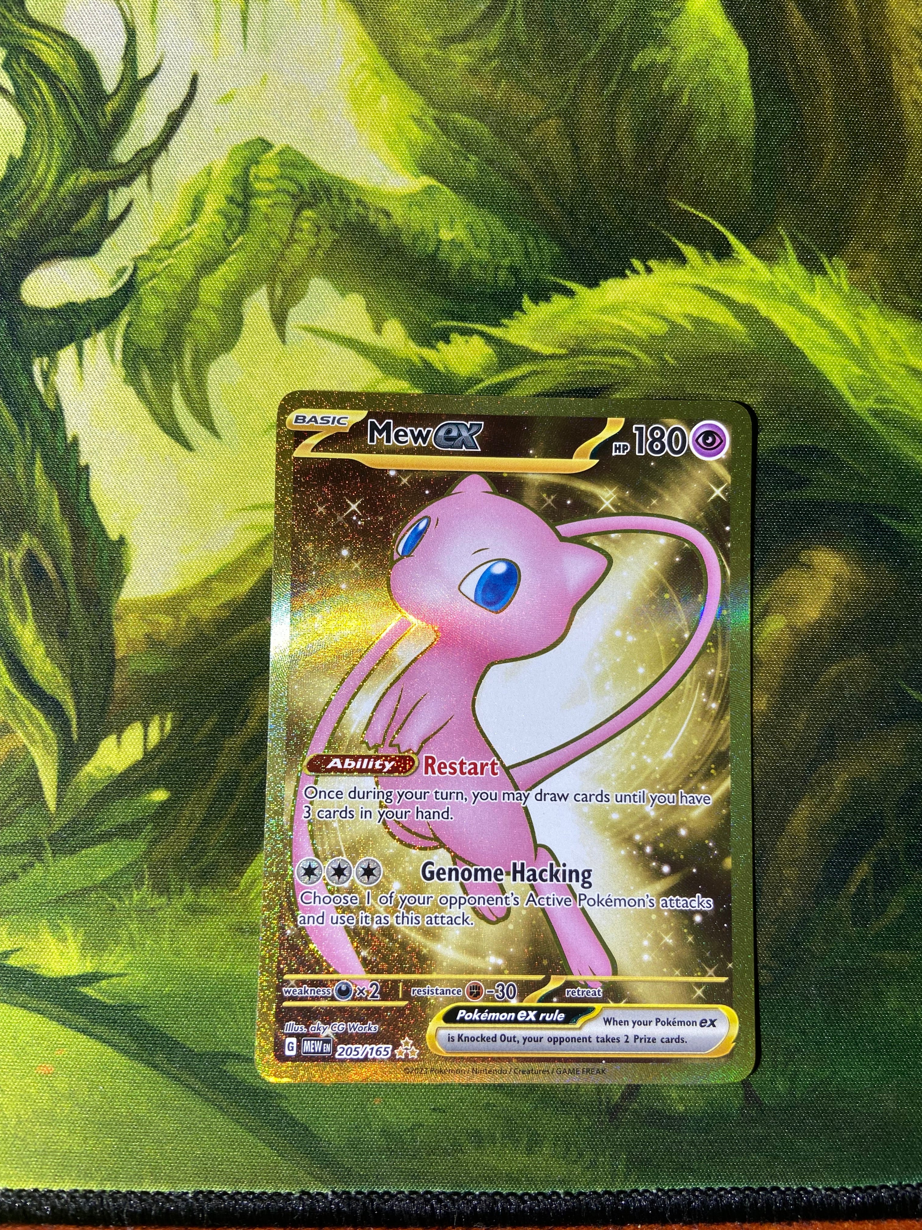 Mew ex 205/165 – Scarlet & Violet 151 Special Illustration Rare Pokémon Card