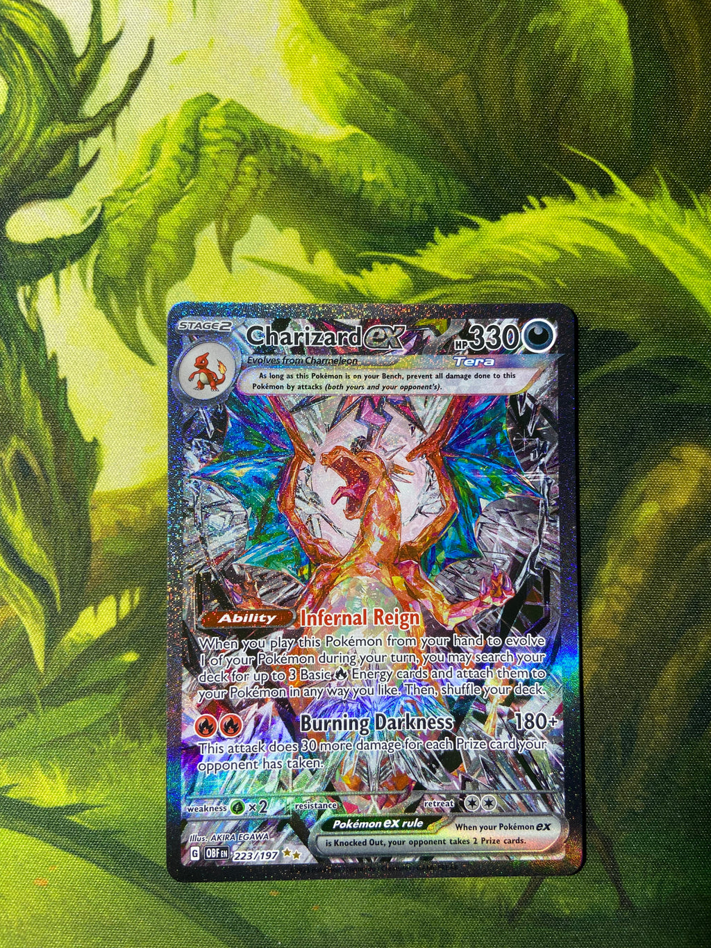 Charizard ex 223/197 – Obsidian Flames Special Illustration Rare Pokémon Card